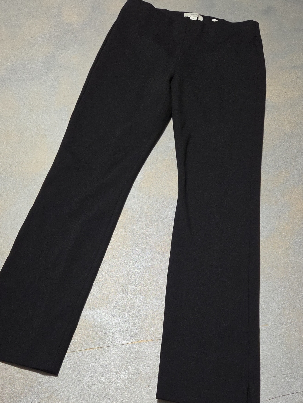 Vince Black Straight-Leg Dress Pants NWOTS